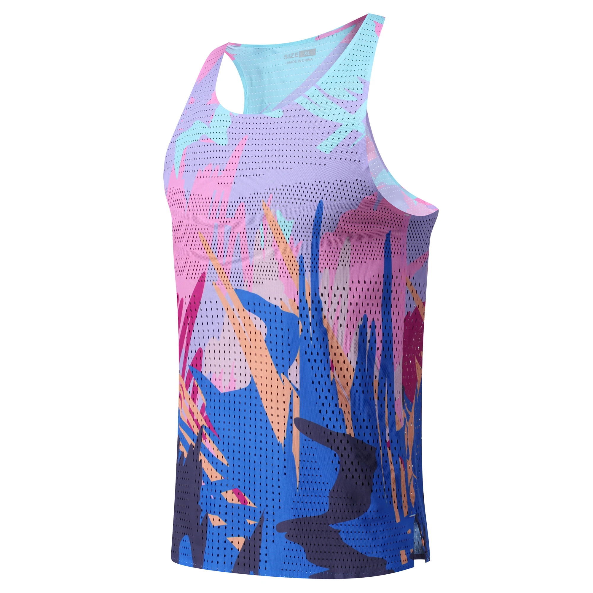 Sleeveless Undershirt - Мужской жилет для бега с отверстиями