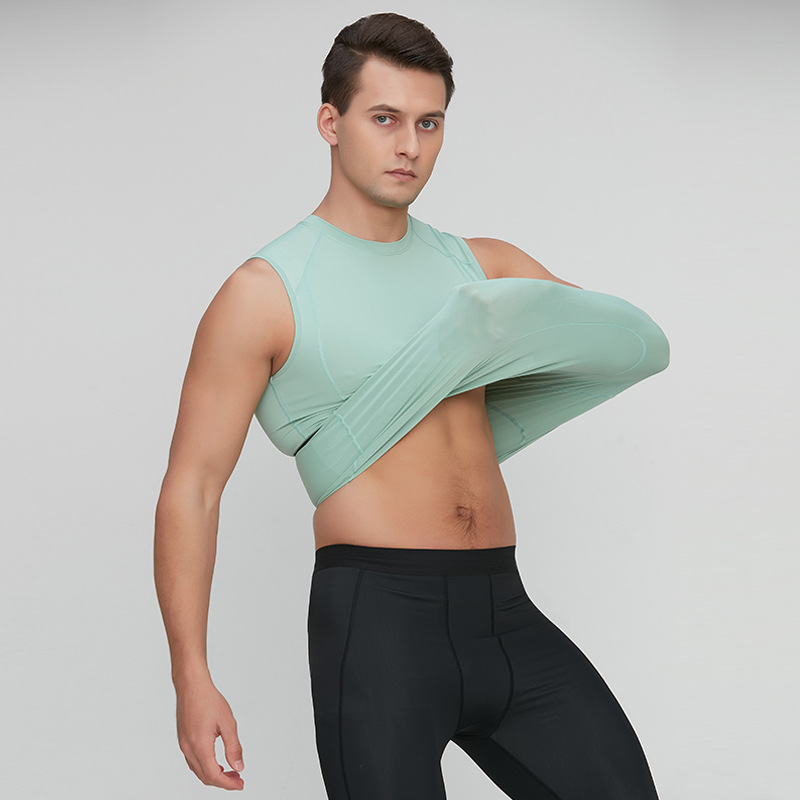 Мужская компрессионная майка-б – обзор и цена Sleeveless Undershirt